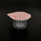 পিপি অনন্য আকৃতি স্বচ্ছ গোলাকার প্লাস্টিক পাত্রে প্লাস্টিক কাপ 100 মিলি স্ন্যাক জেলি