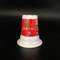 ঢাকনাযুক্ত ডিসপোজেবল পিপি কাপ সহ দইয়ের জন্য 250 মিলি ডিসপোজেবল প্লাস্টিকের কাপ